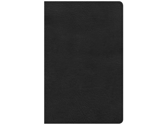 KJV Large Print Personal Size Ref Bible, Black