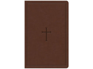 KJV Large Print Personal Size Ref Bible, Brown