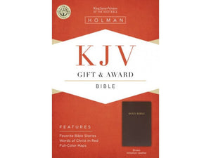 KJV Gift & Award Bible, Brown
