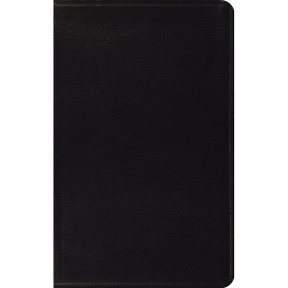 ESV CLASSIC THINLINE ED BLACK BONDED LEATHER