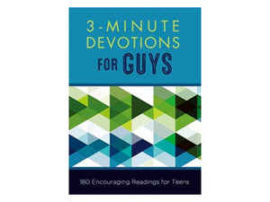 3-Minute Devotions For Guys PB
