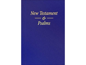 KJV New Testament & Psalms Blue PB